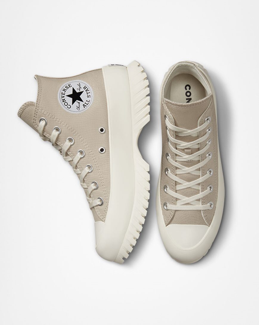 Sapatos Plataforma Converse Chuck Taylor All Star Lugged 2.0 Seasonal Color Cano Alto Masculino Cinzentas Pretas | PT K059P3T